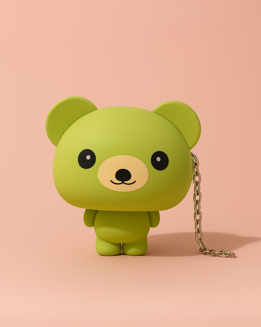 Green Teddy Bag